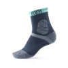 SIDAS Chaussettes Trail Protect - Gris/Turquoise