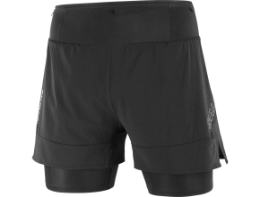 SALOMON Sense 2in1 Shorts M - Deep Black