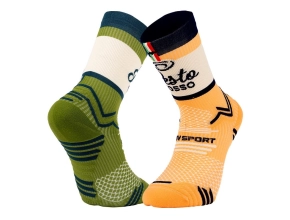 BV SPORT Chausettes Trail Collector Nutrisocks - Pesto