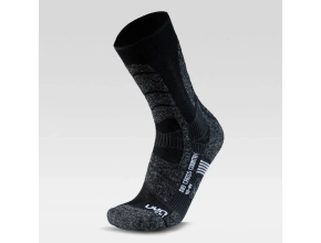 UYN chaussettes SKI CROSS COUNTRY ONE BIO - Black/Anthracite