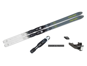 PACK FISCHER Skis Spider 62 Xtralite Crown + Fixations à Choisir